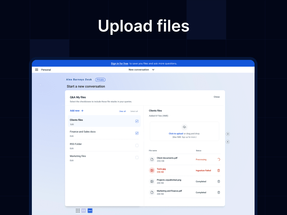 Auxzee — product UI and intelligent support experience