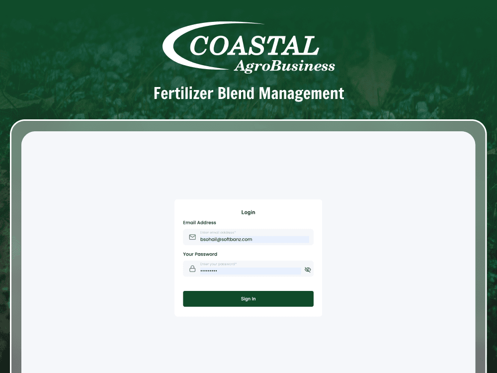 Coastal / OptiBlend — manual spreadsheets vs optimized formulations