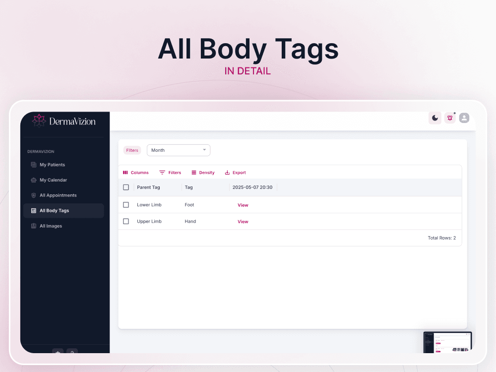 DermaVizion workflow view reducing tool fragmentation