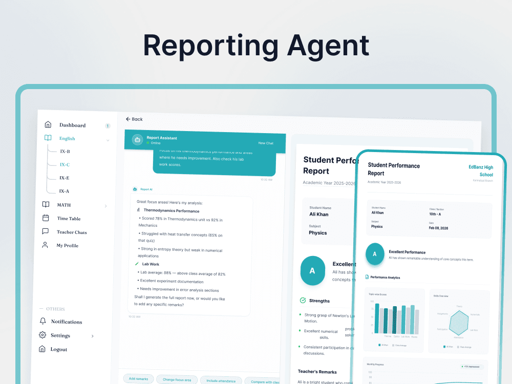 Edbanz grading and reporting delays in legacy systems
