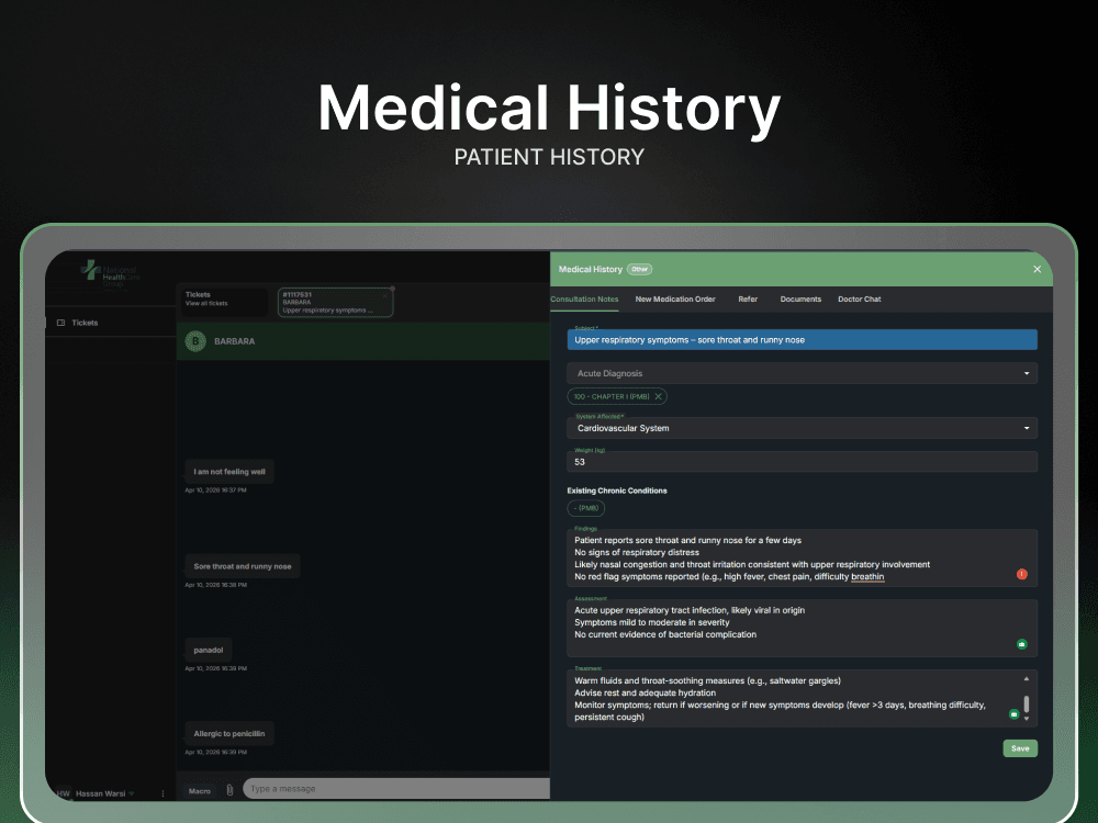 NHG — unified triage for nurses and doctors