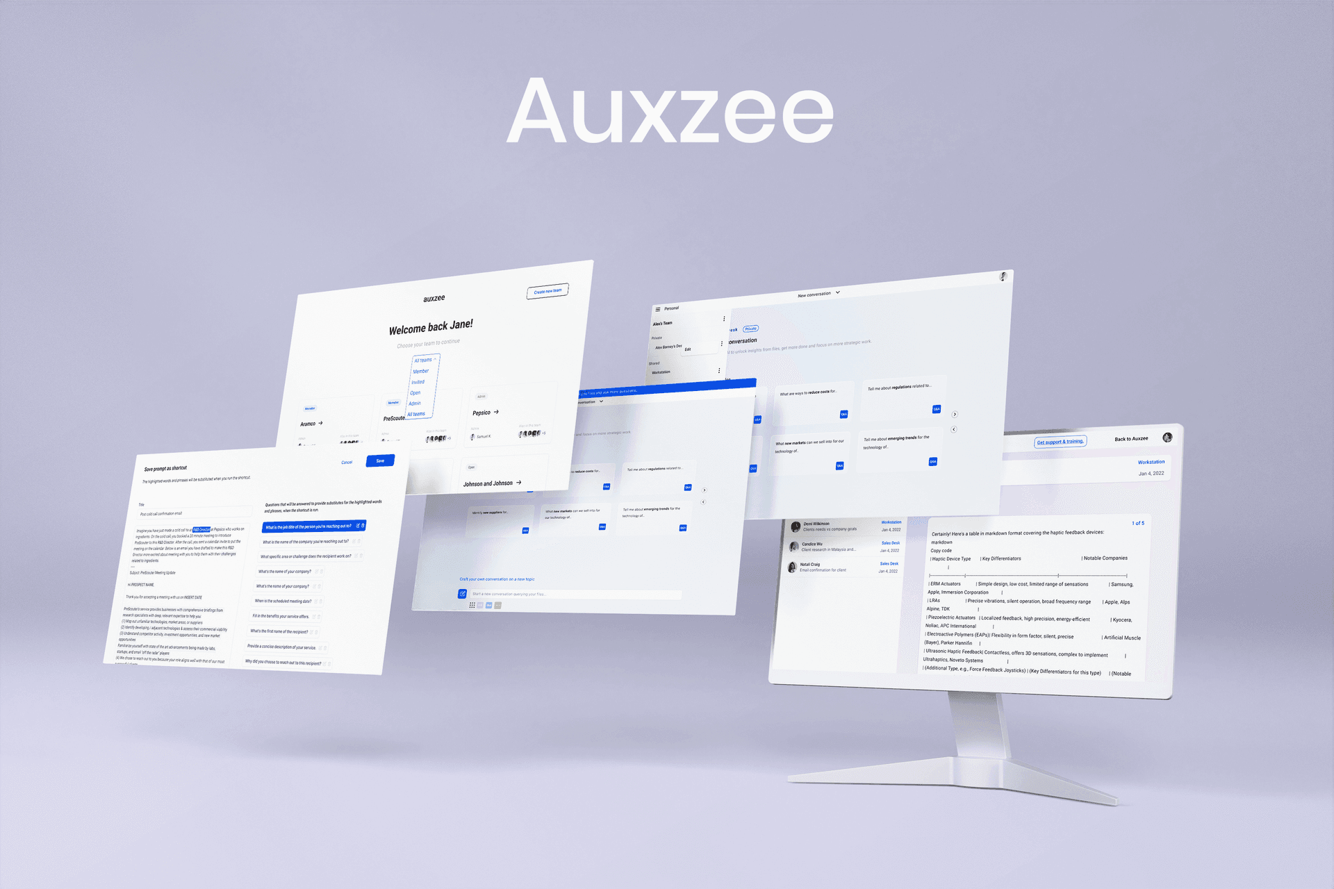 Auxzee — white-label RAG chatbot platform for intelligent support